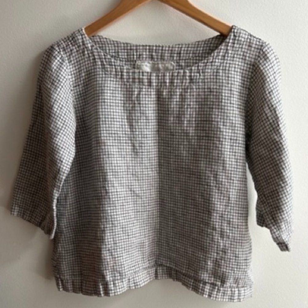 notPERFECTLINEN 100% Linen Top